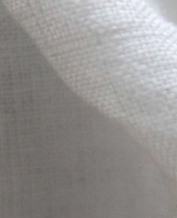 Détail de la maille du tissu Epoca blanc