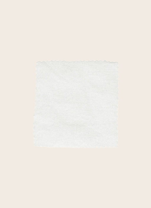 Echantillon du tissu blanc Epoca en toile de lin