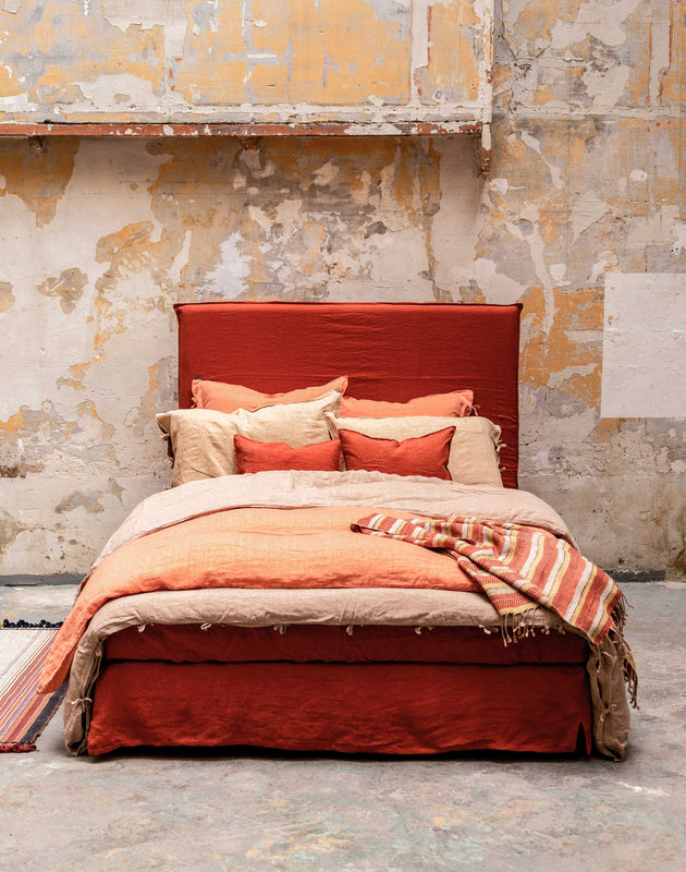Holi Headboard and Box Spring Cover - 140X130 cm
