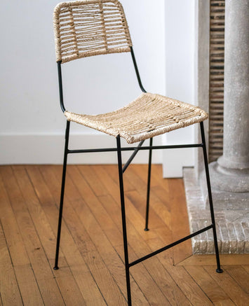 Chaise haute avec pieds en fer Murgi